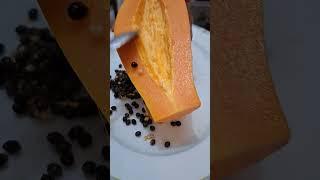 How to remove seeds using spoon hack #shortvideo #shortsfeed