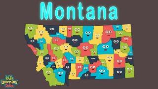 Montana - Geography and Counties  | 50 States of America