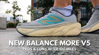 New Balance More V5 100 Mile Review - Comfort Over Speed?