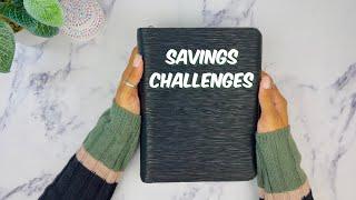 SAVINGS CHALLENGES | CASH STUFFING | CASH ENVELOPES | CASH BINDERS