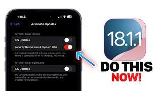 iOS 18.1.1 - Why You NEED To Update IMMEDIATELY!