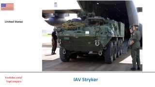 IAV Stryker versus Type 96, 8x8 armored fighting vehicles performance  comparison