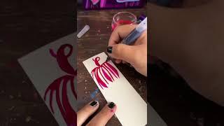 Ink Painting with Wearingeul's Pride and Prejudice Ink #watercolorpainting