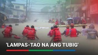 Residents rescued as Typhoon Carina causes floods in NCR | ABS-CBN News