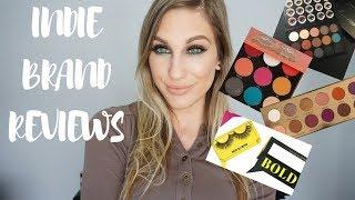 INDIE BRAND REVIEWS │ KRISANNA ANN COSMETICS, COLOURED RAINE, JUVIAS PLACE & BOLD FACE MAKEUP