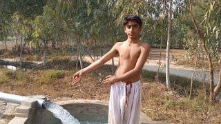 Tubewell swimming vlog with Vella Munda and Malik umair || Mianwali king vloger