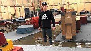 OUR NEW GYM FLOODED! | Nile Wilson Gymnastics