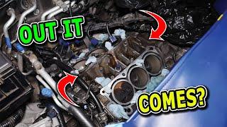 2008 Acura MDX Engine BLOCK Removal - Part 1 of 2