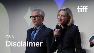 DISCLAIMER Q&A with Cate Blanchett, Kevin Kline & Alfonso Cuarón | TIFF 2024