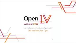 OpenLV Webinar: Making LV network data openly available