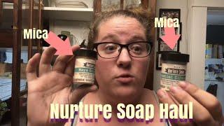 Nurture Soap Haul | Liberty Bird Soaps | Mica Haul