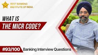 What is the MICR Code?  Best Answer For Banking Aspirants | Mr. Jasbir Singh