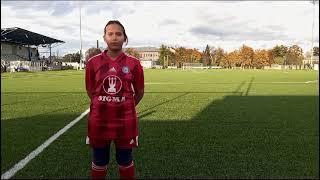 Dominika Frantík  ( 14-year old) | SK Sigma Olomouc MZ | Czech women's | right midfielder.