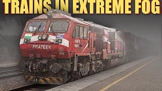 Train Operations in Heavy Fog | Indian Railways