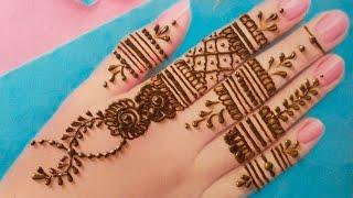 Finger mehndi design | Aesthetic henna mehndi design | Fingers mehndi design simple | Mehndi design