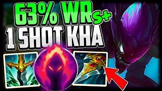 KHA'ZIX FULL LETHALITY 1V9 CARRY GUIDE! | BEST BUILD/RUNES/JUNGLE ROUTE SEASON 11 LEAGUE OF LEGENDS