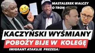 SZTURM KACZYŃSKIEGO – MASTALEREK POLEGŁ️UCHODŹCA DZIĘKUJE PREZESOWI PiS ZA WIZY I ŻALE POBOŻEGO