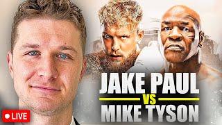 Jake Paul vs Mike Tyson LIVESTREAM Watch Party From Dallas With Papa Plem!! The W.A.D.E. Concept