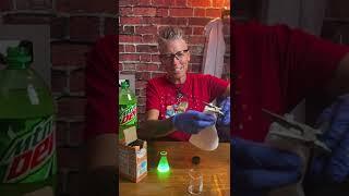 Behind the science (scene) THIS IS HOW I MAKE THE GLOWING MOUNTAIN DEW