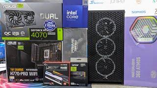 i9-14900K-14th Gen PC BUILD STEP BYE STEP ASSEMBLY