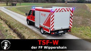 Tragkraftspritzenfahrzeug mit Wasser (TSF-W) der FF Wippershain