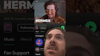 HE CHANGED MY ACCOUNTS  #shorts #hermes #music