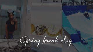 VLOG | Spend spring break with me + Crumbl cookie review + Road trip + 2am fun + Pool