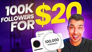 I Bought 100,000 Instagram Followers for $20, and this is what happened...