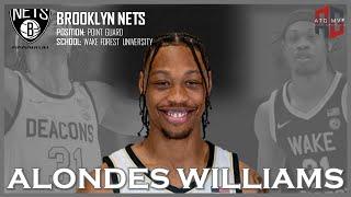 BROOKLYN NETS: Alondes Williams ᴴᴰ