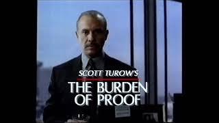 Scott Turow's The Burden Of Proof (1990) 90s miniseries movie trailer Brian Dennehy Hector Elizondo