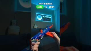 2010 vs 2024 Nerf Sniper Rifles