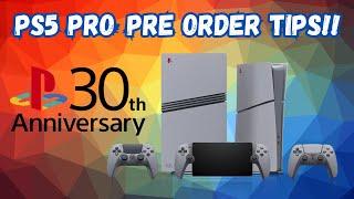 Tips to Secure a PS5 Pro Preorder!