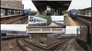 Metro-North’s Hudson Line: RARE E-Bell at Harlem 125th Street and Spuyten Duyvil