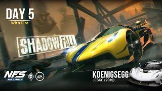 Need For Speed: No Limits | Koenigsegg Jesko (Shadowfall - Day 5 | With Fire) - The Grand Finale!