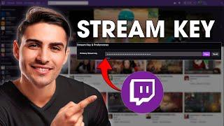 How to Find Your Twitch Stream Key - Get Twitch Stream Key 2024