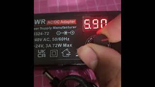 to ‎@itzglenn420  the power supply  is AC/DC adapter  model SNT-0334-72