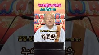 종정스님의 동안거 결제 법문 하이라이트 2024.11.15