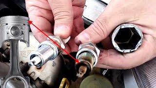 Prevent the Engine from Destroying, Check the Spark Plugs