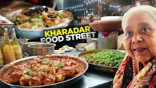 Food Street of Kharadar, Karachi | Pizza Fries, Qadir Chat, Sanober Icecream | Pakistani Street Food