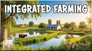 Successful Integrated Farming System | Integrated Cow, Goat, Chicken, Duck and Fish Farming