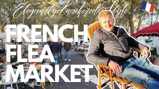 French Flea Market & Brocante Antiquing Adventure Continues | Vintage Haul in France