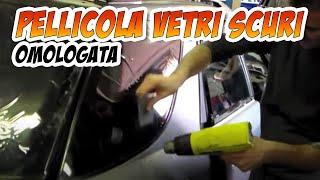 Applicazione pellicola vetri scura omologata by 9000 Giri