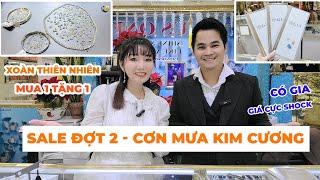  Đại Hạ Giá Cuối Năm Mua 1 Tặng 1 Kim Cương Thiên Nhiên, Giảm Giá Mạnh Đồng Hồ Rolex