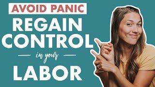 Avoiding Panic in Labor Using the Take Charge Routine [WATCH WITH YOUR BIRTH PARTNER!]