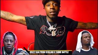 K-SHINE BLASTS BRIZZ RAWSTEEN FOR ALLEGEDLY RUNNING FROM A $100,000 RETURN BATTLE + BOY AINT NO WAY