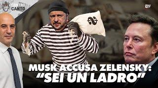 Musk accusa Zelensky: "Sei un ladro" - Il Controcanto - Rassegna stampa del 31 dicembre 2024