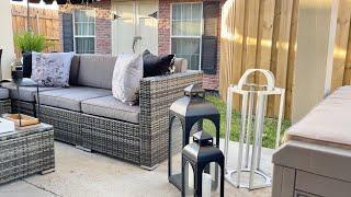 Spring  Patio Backyard Makeover  Patio Makeover ideas