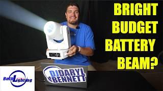 Are Both's Battery Beams Any Good? 100w Moving Head Light (BO-100B-B) - DJ Gear Review