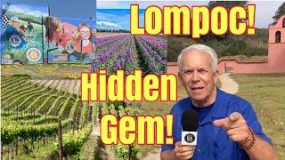Lompoc Hidden Gem Explore Mission, Murals, Flowers & Wine!
