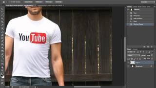 How To Place a Graphic on a T-Shirt (HD) Photoshop Tutorial